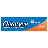 Claratyne Allergy Hayfever Relief Antihistamine Tablets 30 pack